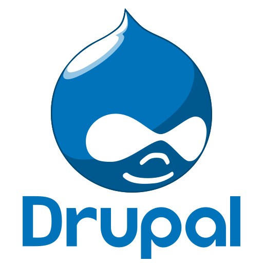 Drupal Logo für Webentwicklung